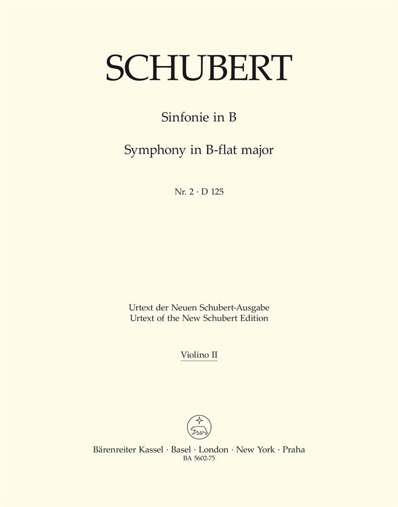 Symphony in Bb Major No. 2